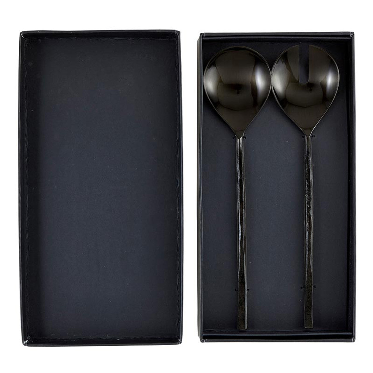 Matte Black Salad Set
