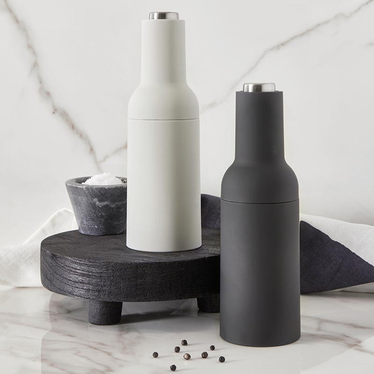 Matte Electric Salt & Pepper Grinder