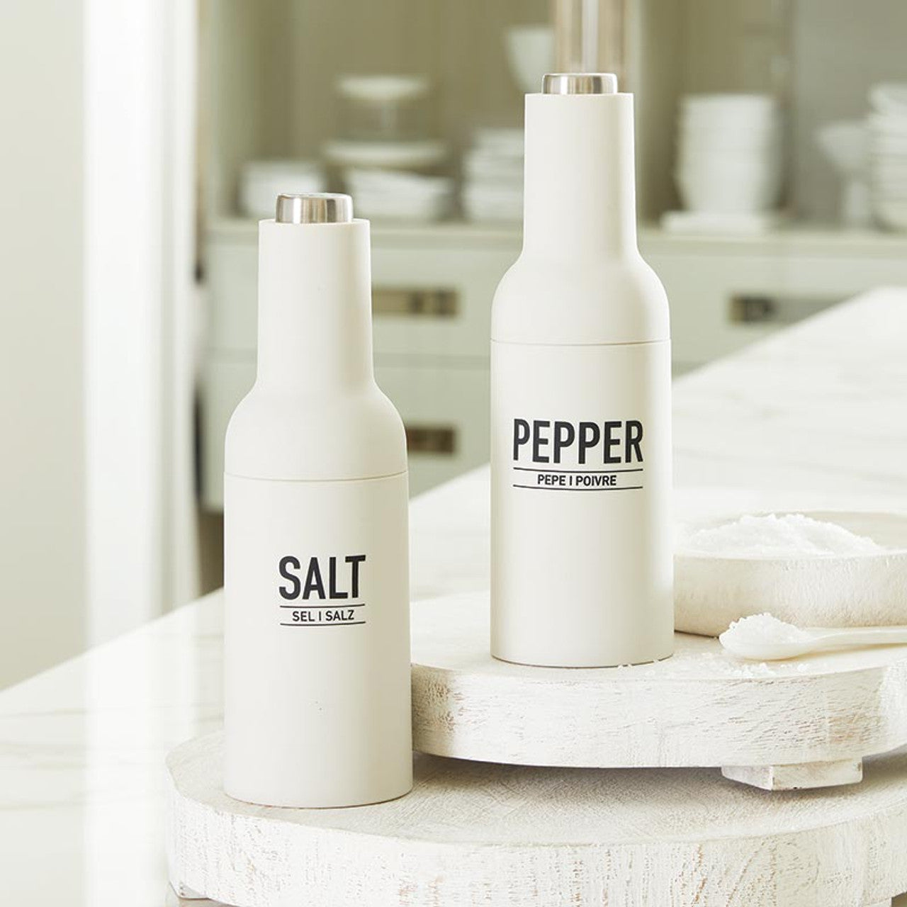 Matte Electric Salt & Pepper Grinder