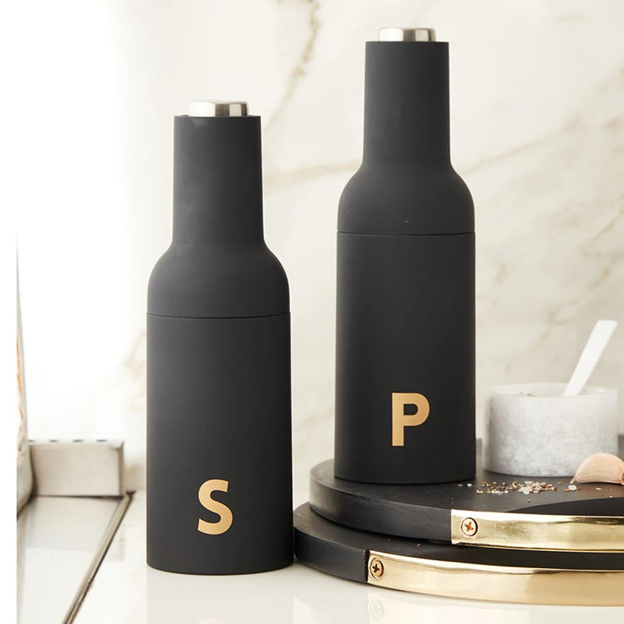 Matte Electric Salt & Pepper Grinder